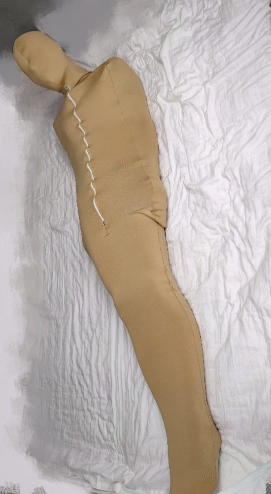 Lycra Zipper Bondage Sleeping Bag