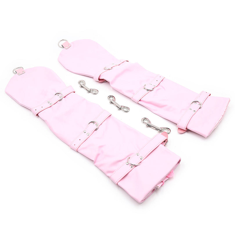 Leather Single Arm binders ® Le Château Bdsm