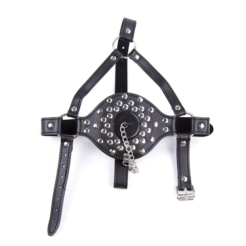 Gag Harness Closable Plug ® Le Château Bdsm