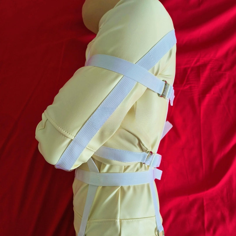 Heavy Bondage Gear | Leather Straightjacket Sleepsack