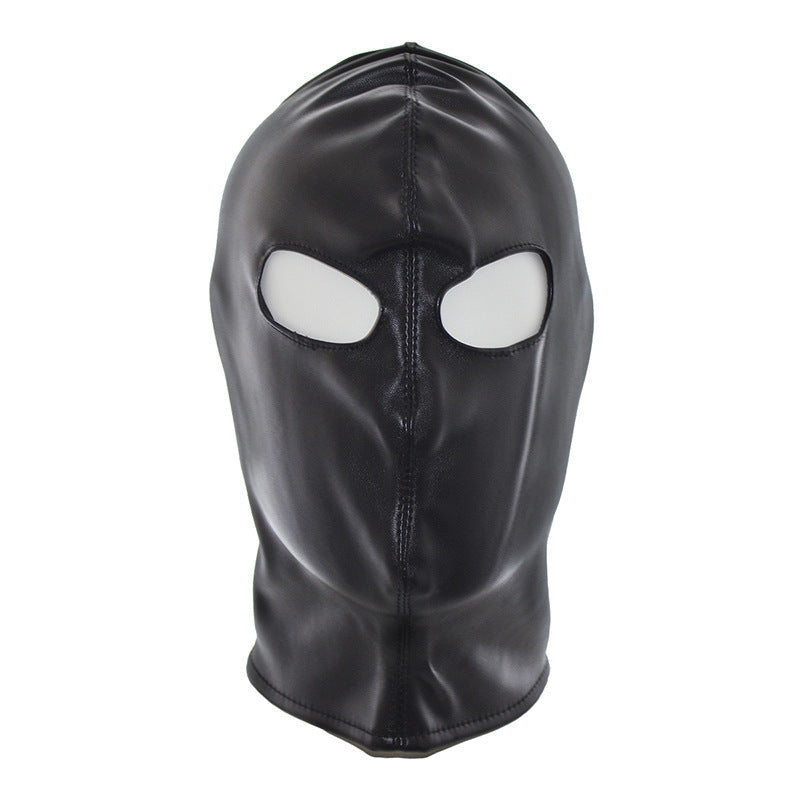 Black Leather Hood