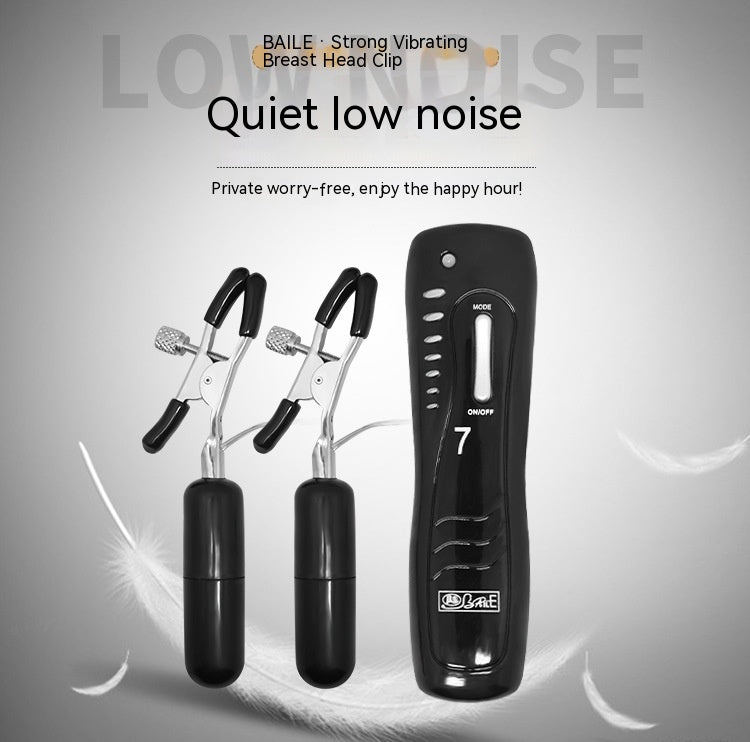 Vibrating Breast Clamps for BDSM