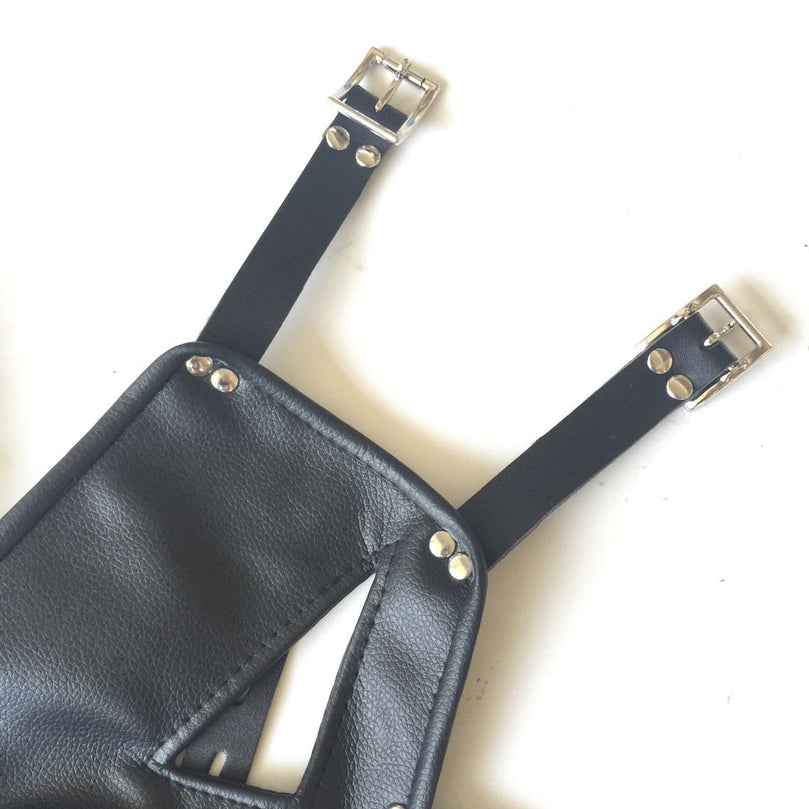 Leather Black Mask for Self Bondage