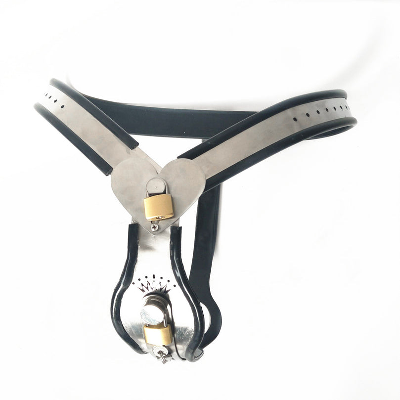 Heart-Shaped Female Chastity Belt – Bondage & BDSM Gear