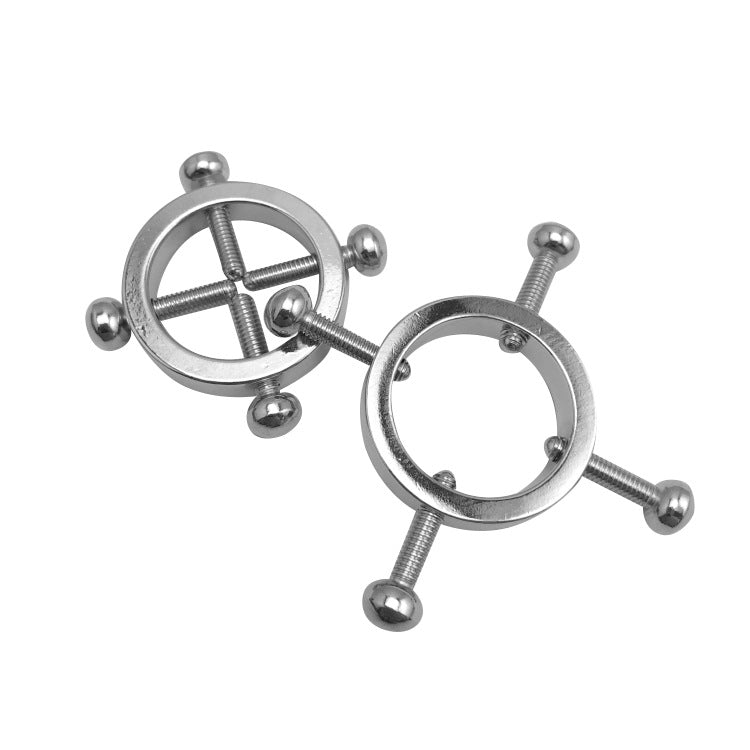Magnetic Steel Nipple Clamps | Bondage BDSM Toy USA