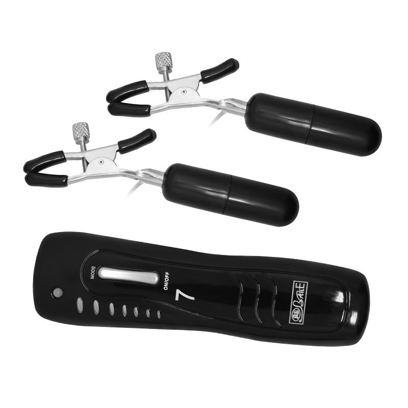 Vibrating Breast Clamps for BDSM