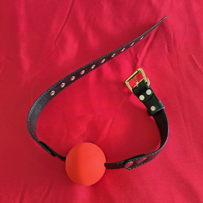 Leather Ball Gag ® Le Château Bdsm