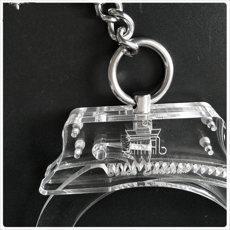 Polycarbon Transparent Handucuffs ® Le Château Bdsm
