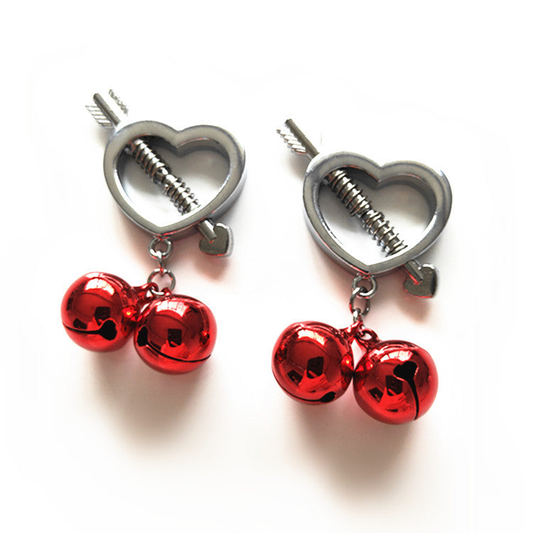 Bell Metal BDSM Nipple Clamp – Intense Bondage Pleasure