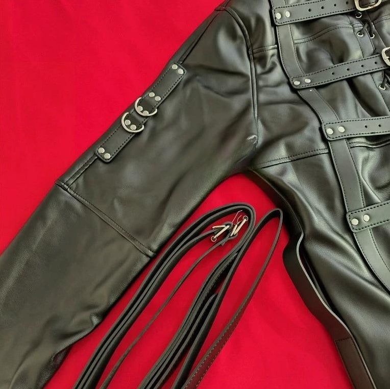 Heavy Leather Straightjacket ® Le Chateau Bdsm