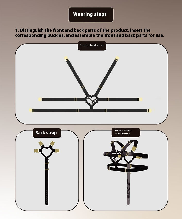 Bondage webbing restraint ® Le Château Bdsm