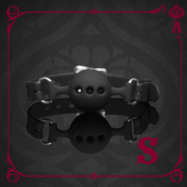 Silicone Red Gag for Bondage Play