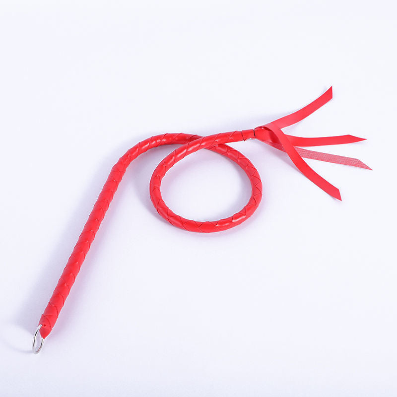 Luxury Self Bondage Whip – Leacquer Leather® Small Whip