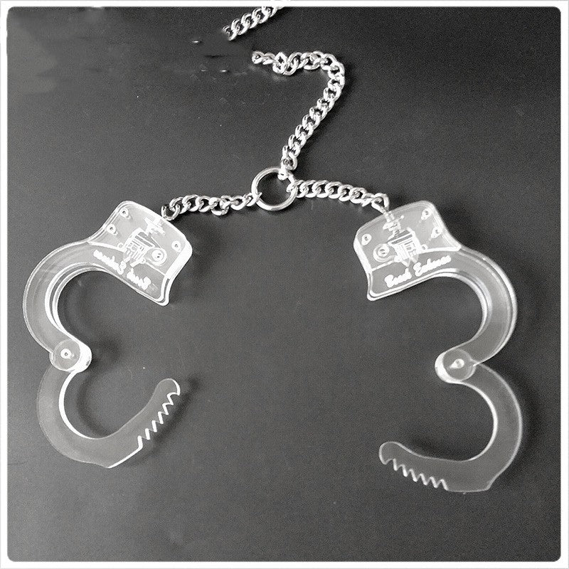 Polycarbon Transparent Handucuffs ® Le Château Bdsm