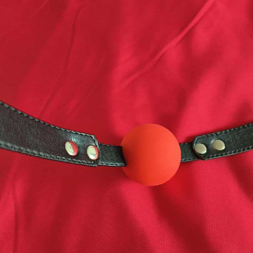 Leather Ball Gag ® Le Château Bdsm