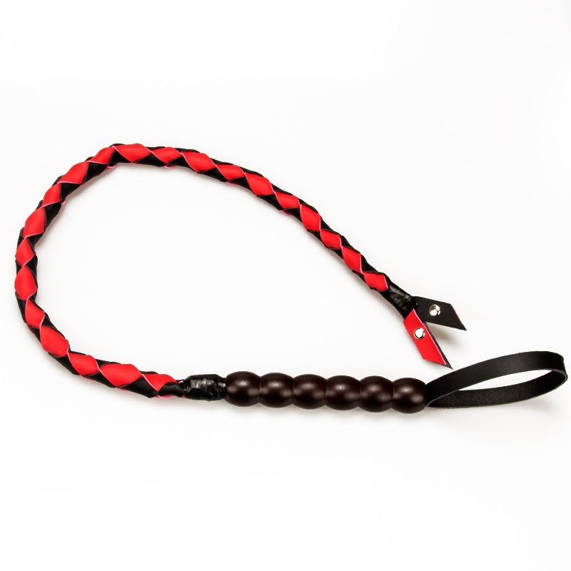 Red BDSM Snake Whip – Intense Self Bondage Pleasure Tool