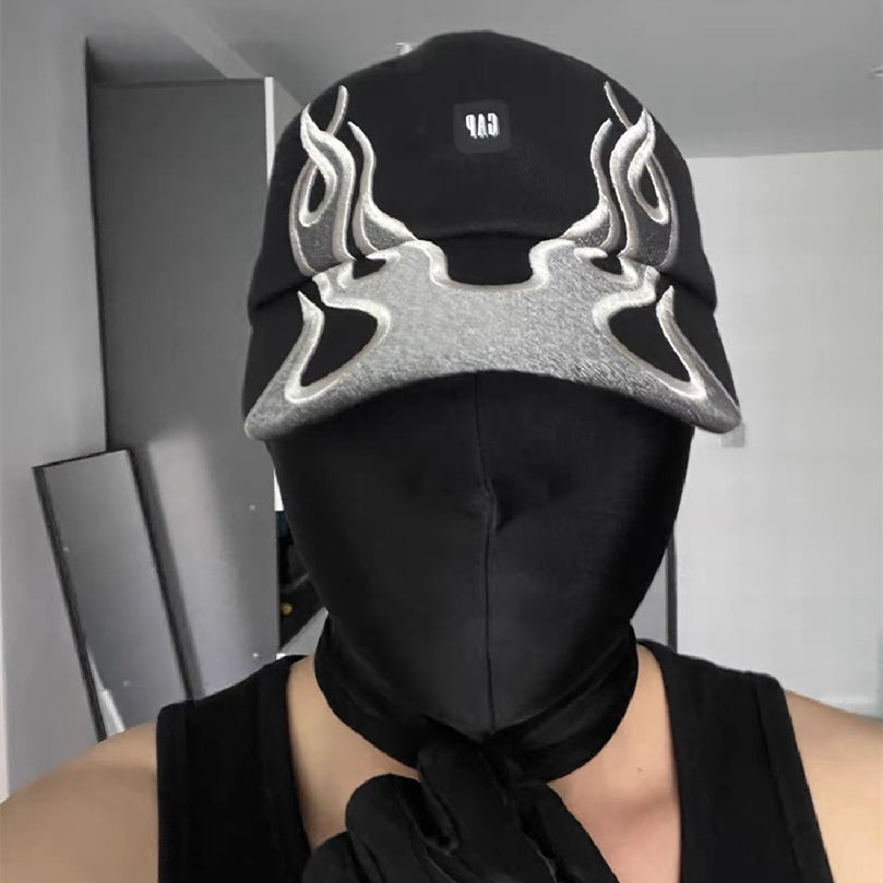 Lycra BDSM Hood Mask - Self Bondage