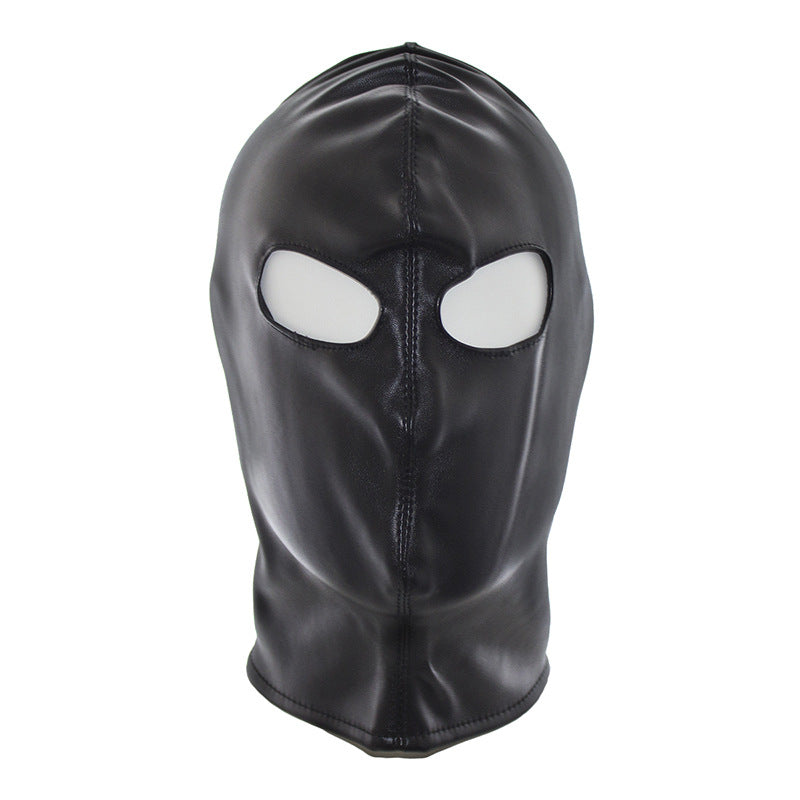 Black PU Leather Hood ® Le Château Bdsm