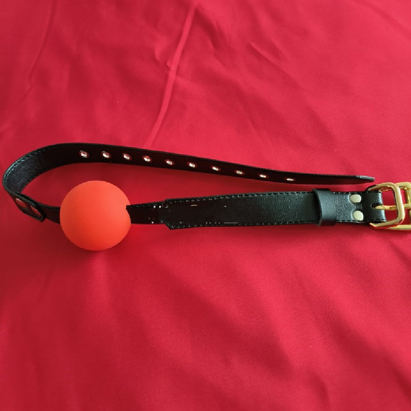 Leather Ball Gag ® Le Château Bdsm