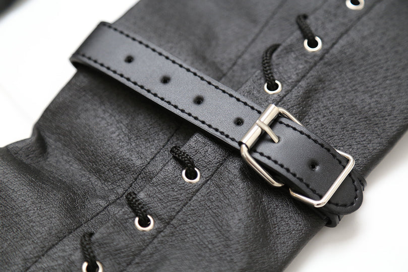 Leather Single Arm binders ® Le Château Bdsm