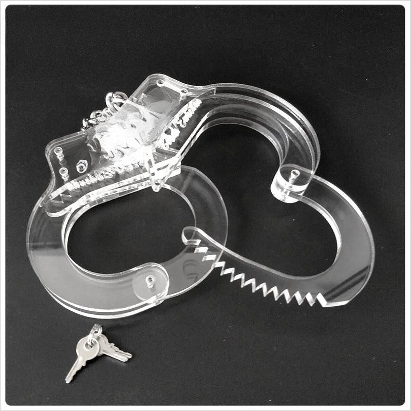 Transparent Handcuffs ® Le Château Bdsm