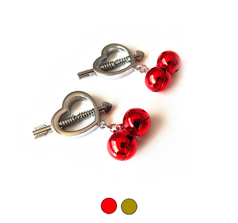 Bell Metal BDSM Nipple Clamp – Intense Bondage Pleasure