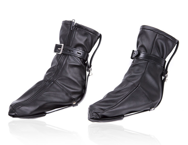 Leather Bondage Boots