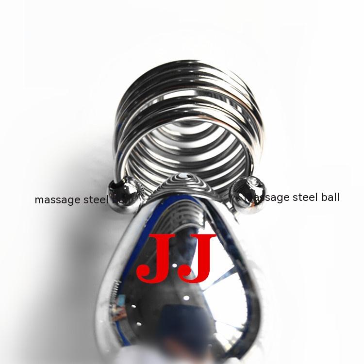 Metal Spiral Penis Ring for Men