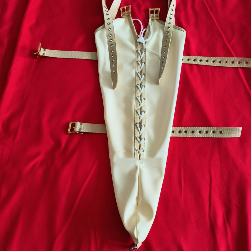 Leather Armbinder Laced