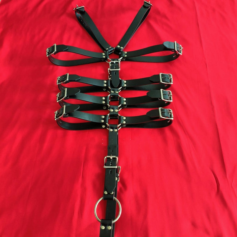 Leather Bondage Belt for Heavy Restraint
