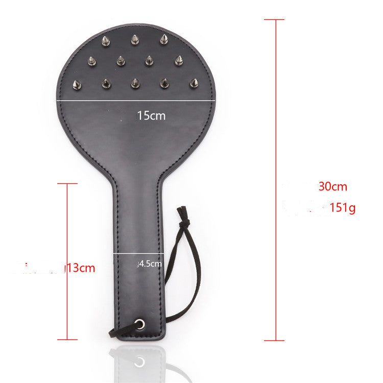 Painful Leather® BDSM Paddle – Spiked Bondage Tool USA