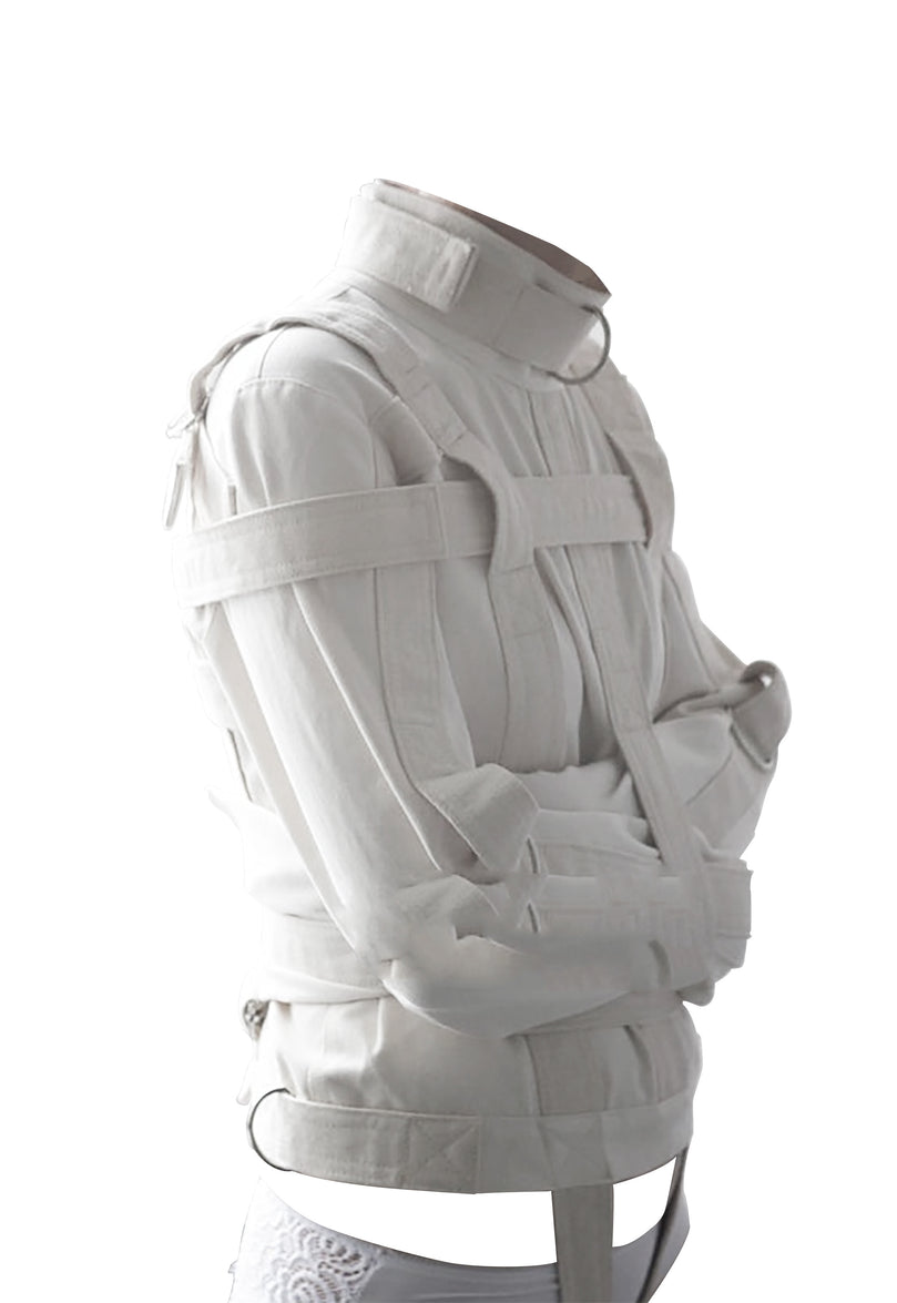 Psychiatry Bondage Jacket – Self Bondage Bdsm Restraint