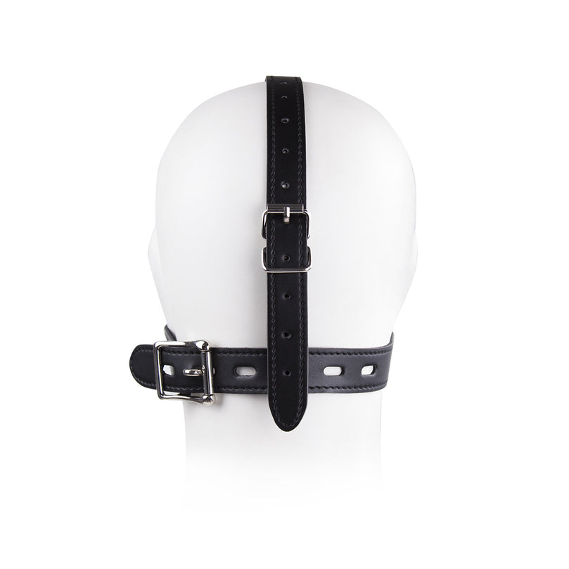 Self Bondage Toy - Gag Harness Plug