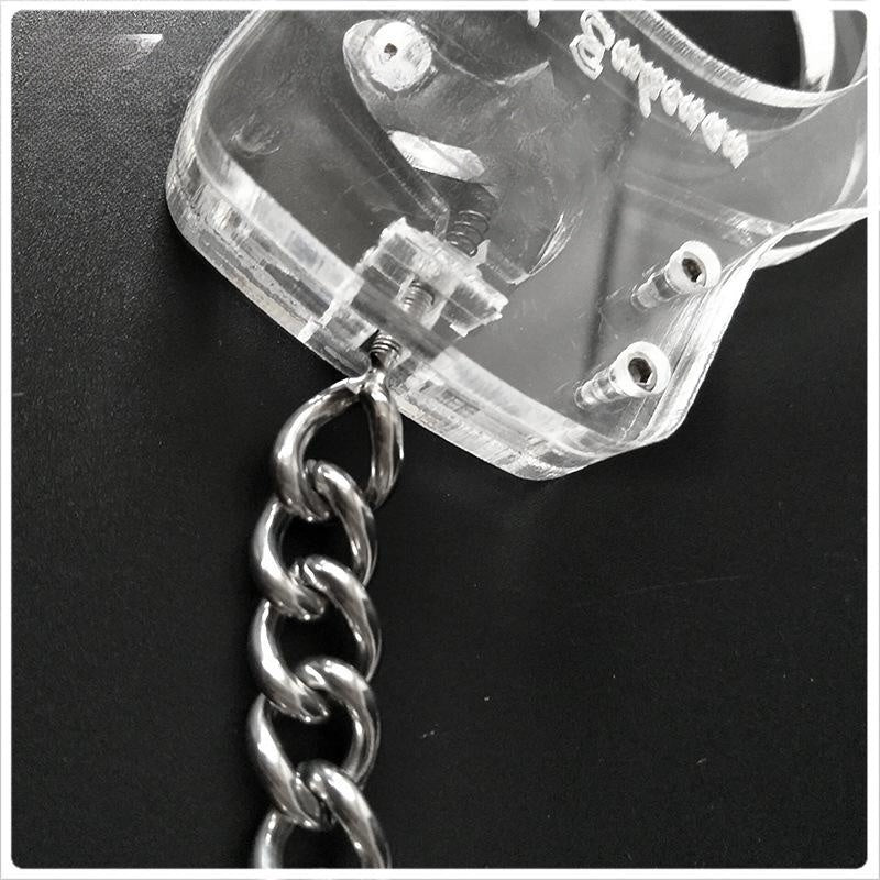 Transparent Handcuffs ® Le Château Bdsm