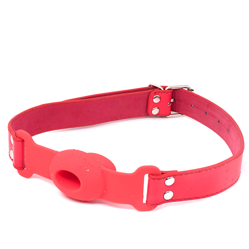 Silicone Mouth Gag Plug – BDSM Bondage Gear for Play