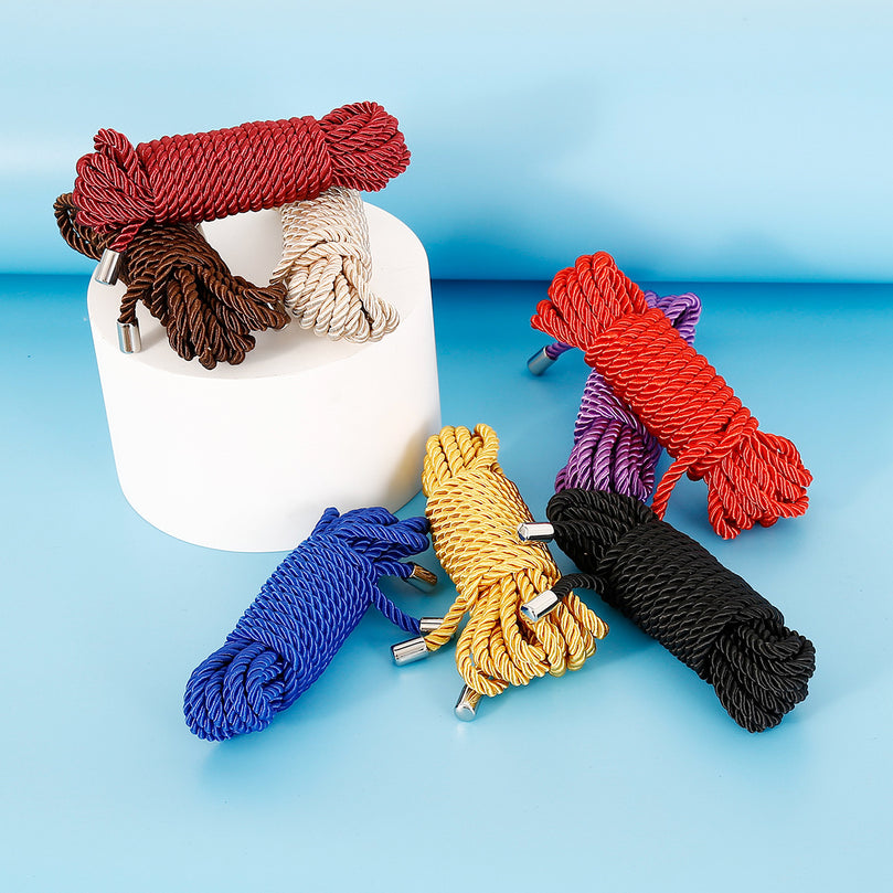 Shibari Ropes® for Beginners – Colorful Bondage Gear USA