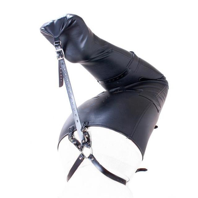 Leggings Leather Self Binding Restraint ® Le Château Bdsm