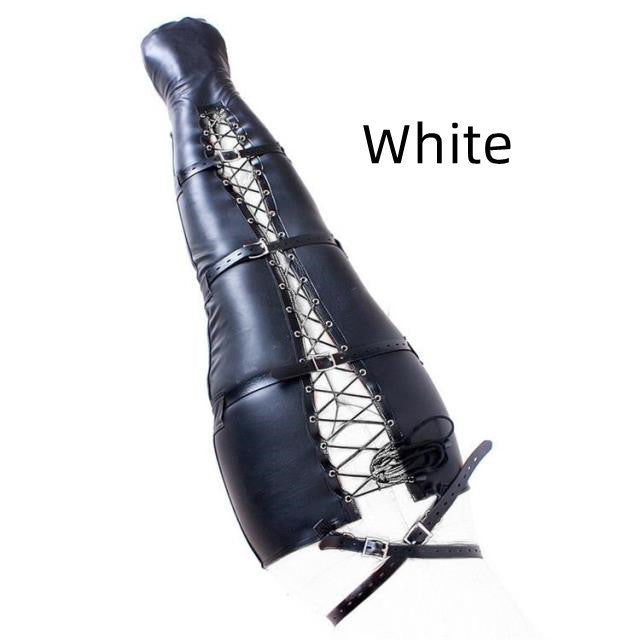 Leggings Leather Self Binding Restraint ® Le Château Bdsm