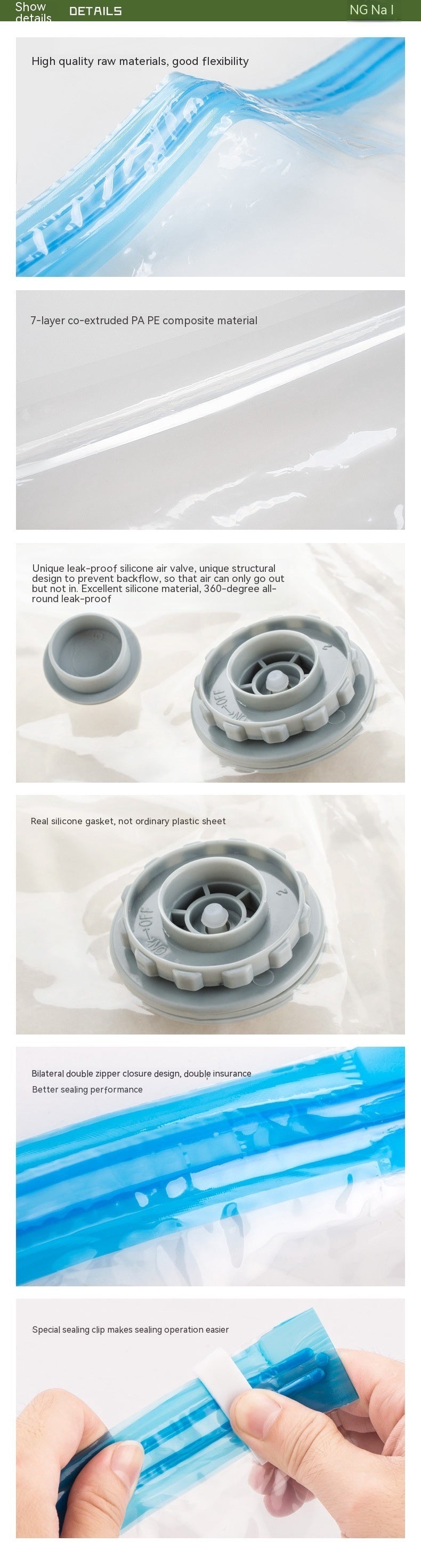 Thick Transparent Vacuum Compression Bag ® Le Château Bdsm