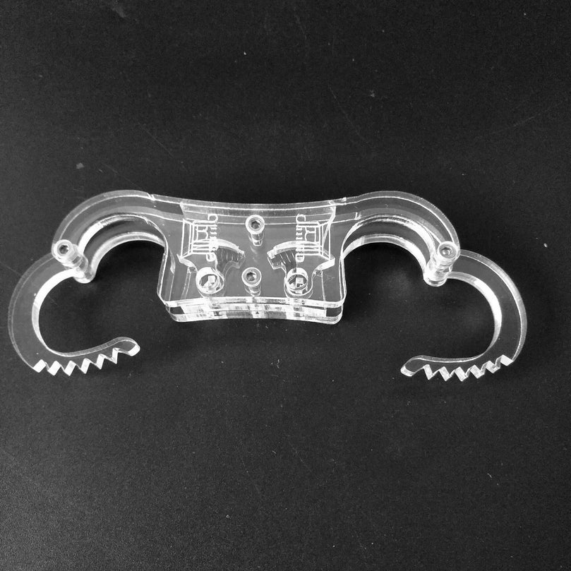 Transparent Polycarbon Handcuffs ® Le Château Bdsm