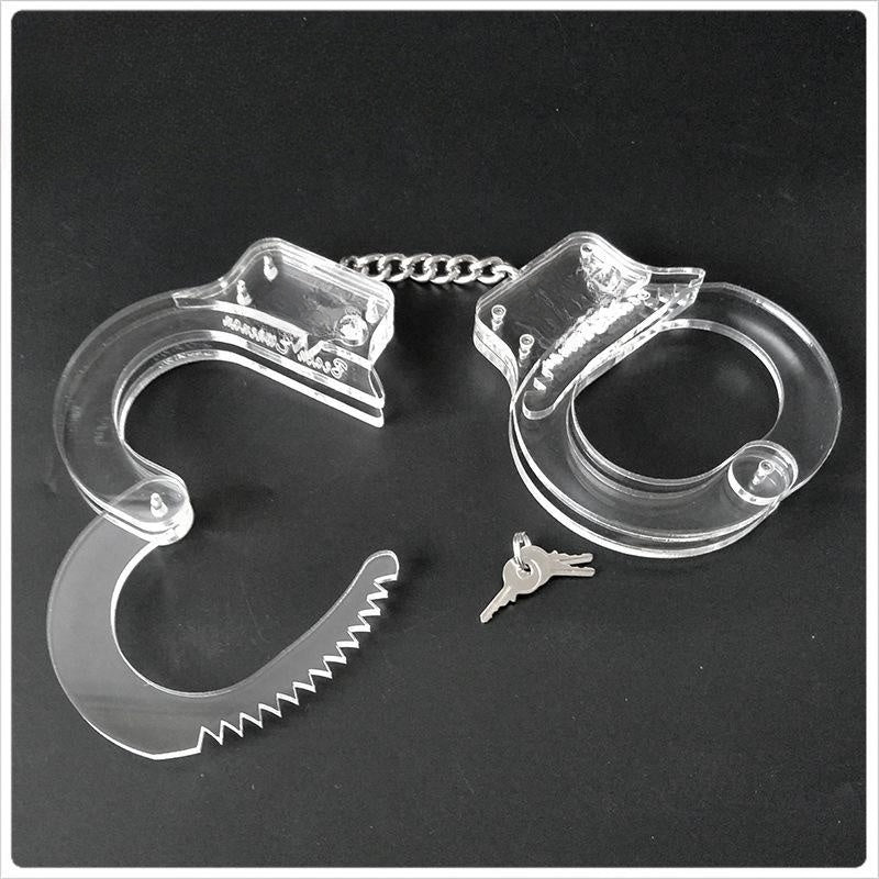Transparent Handcuffs ® Le Château Bdsm