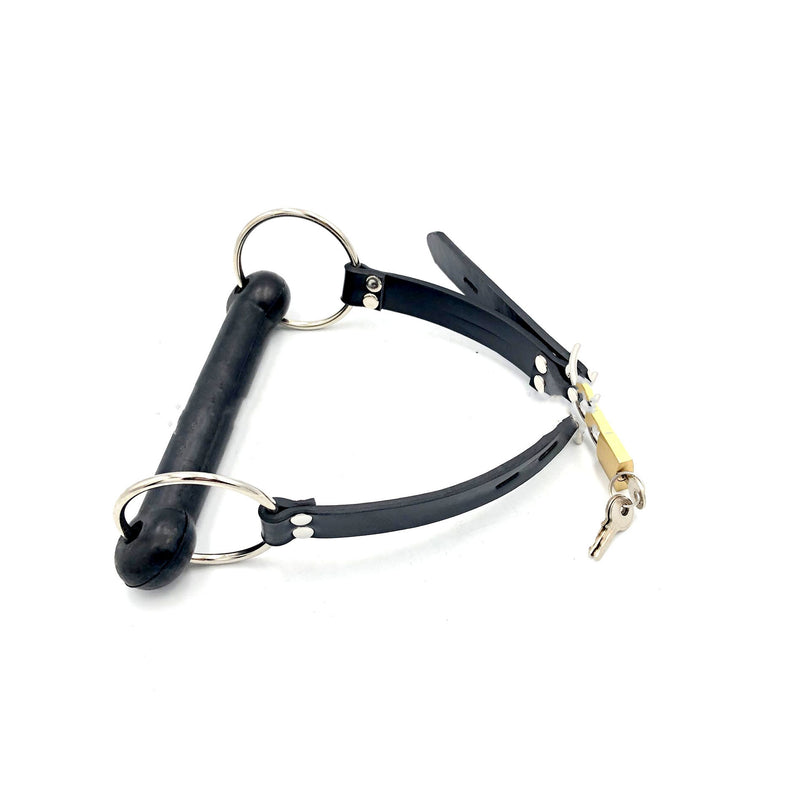 Rubber Mouth Gag for Women – BDSM Self Bondage Toy USA