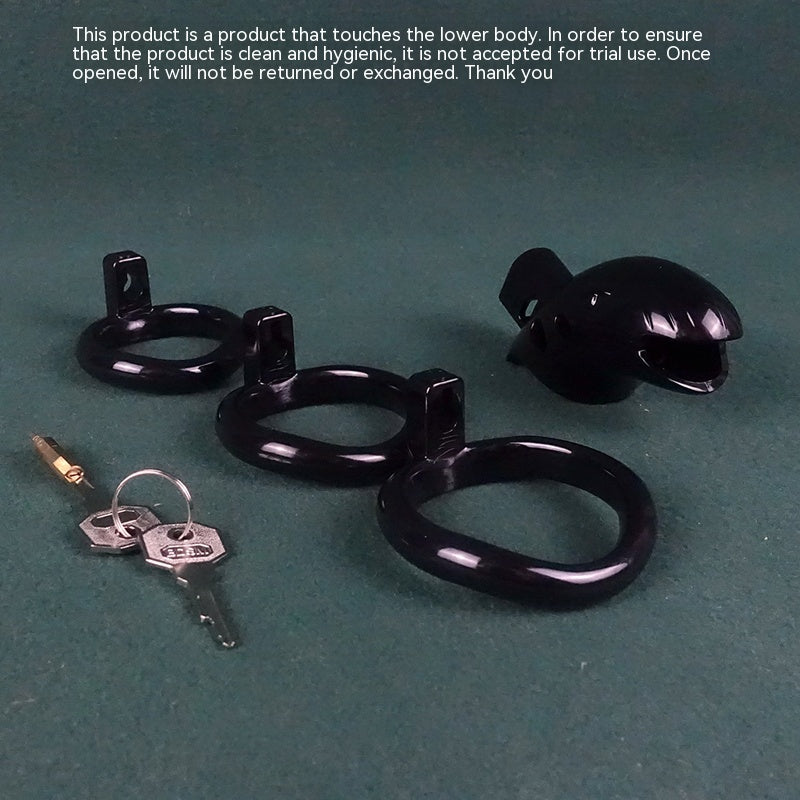 Male Plastic Chastity Lock Harness ® Le Château Bdsm