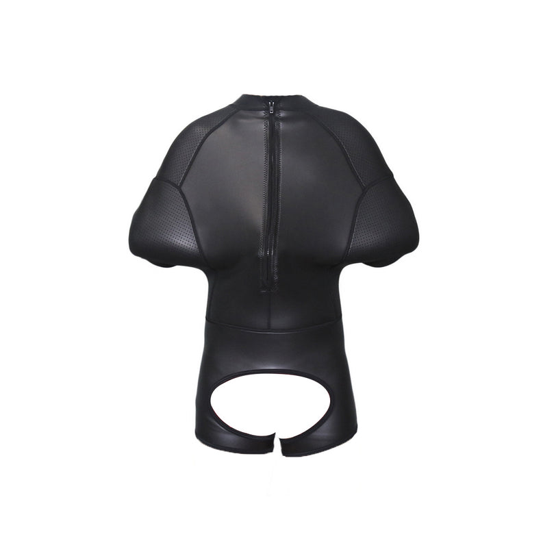 Restrictive Zipper ® Rubber Suit Restraint
