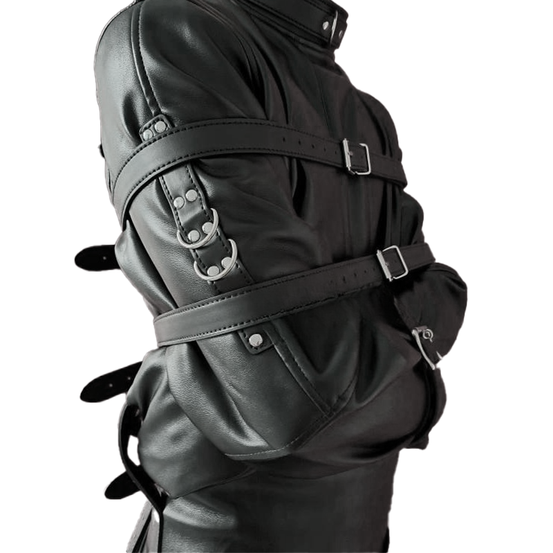 Heavy Leather Straightjacket | Premium Bondage Gear USA