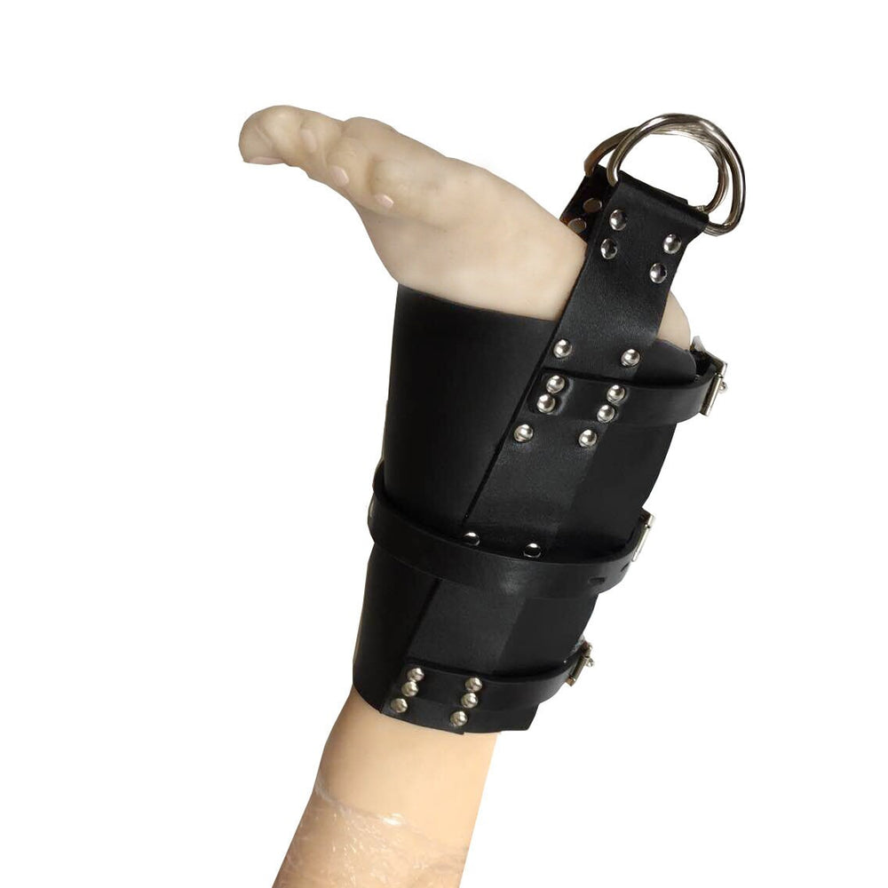 Leather Suspension Boot Cuffs | Premium Bondage Gear
