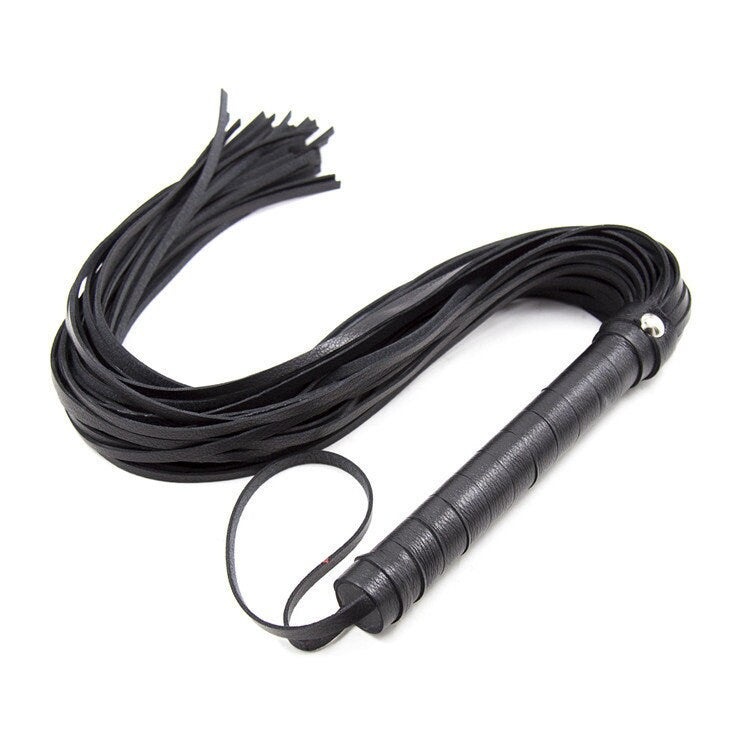 Leather Whip for Slaves – Premium BDSM Bondage Toy USA
