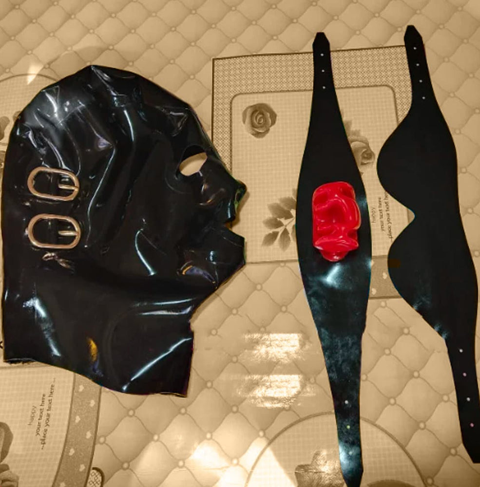 Latex Mask Gag for Self Bondage – Le Château BDSM