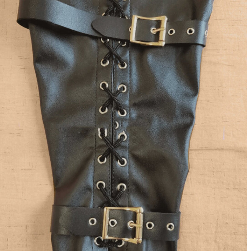 Leather Armbinder Restraint | Premium BDSM Bondage Gear