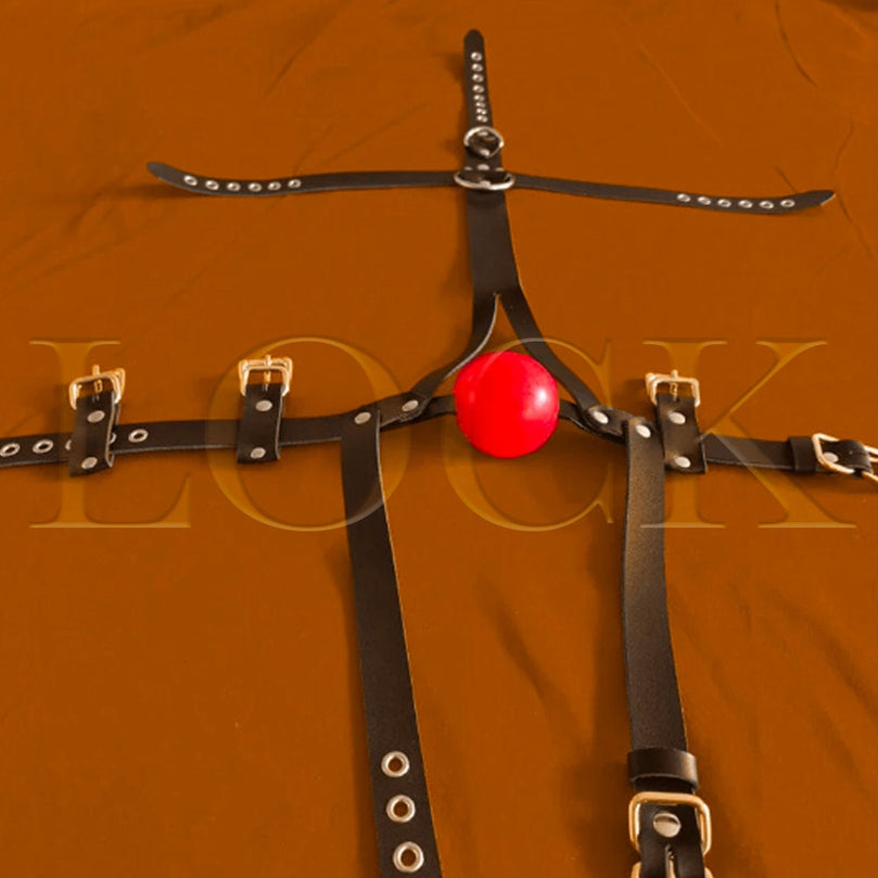 Buy Anti‑Spit Mundknebel Harness